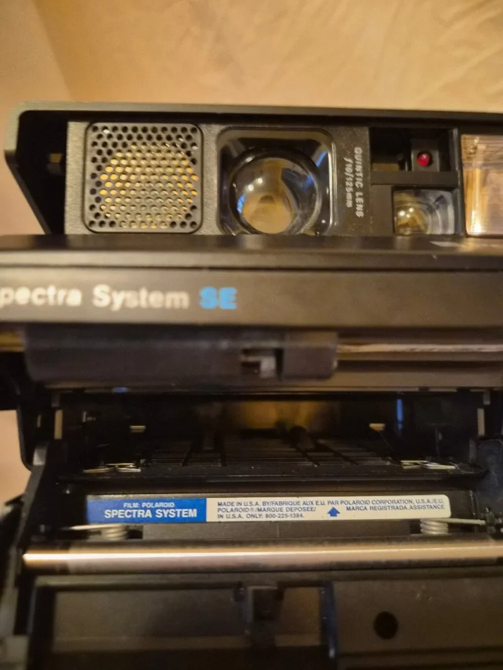 VTG 80s Polaroid Spectra System SE Instant Camera RARE Sonar AF Quintic Lens